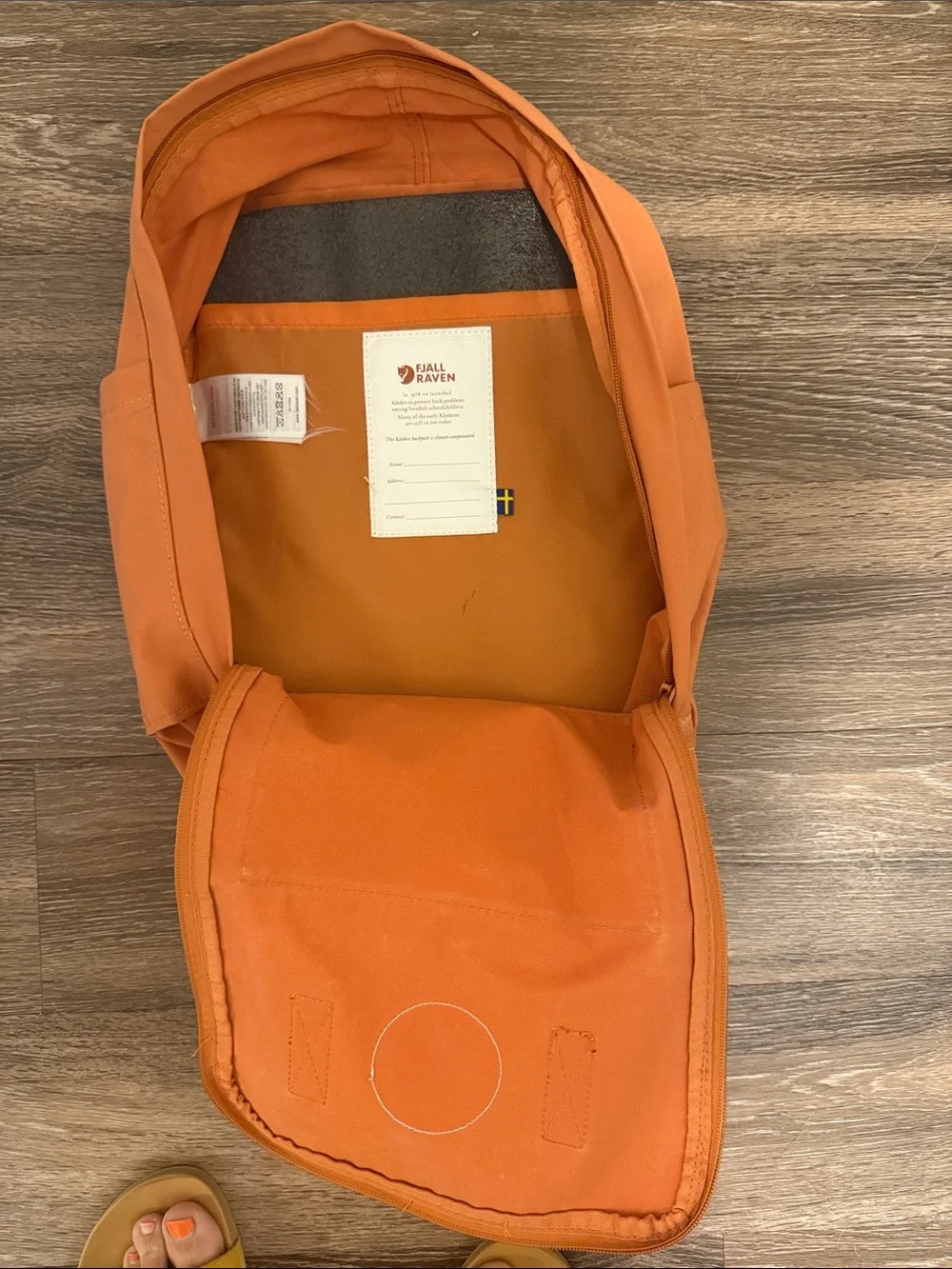 Fjallraven Kånken Backpack in Orange